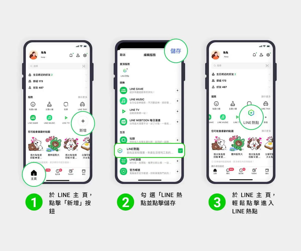 LINE最新「快篩試劑」地圖功能！３步驟查詢販售地點，公費領取也找得到