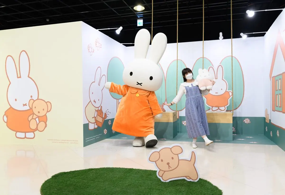全新百坪「米飛兔」花季展！８展區可拍熱氣球、娃娃牆，還有兔兔生吐司可吃