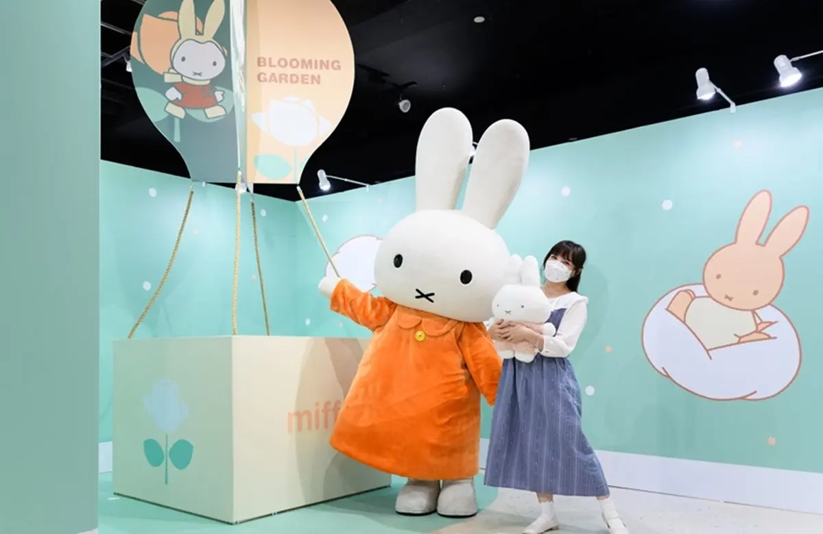 全新百坪「米飛兔」花季展！８展區可拍熱氣球、娃娃牆，還有兔兔生吐司可吃