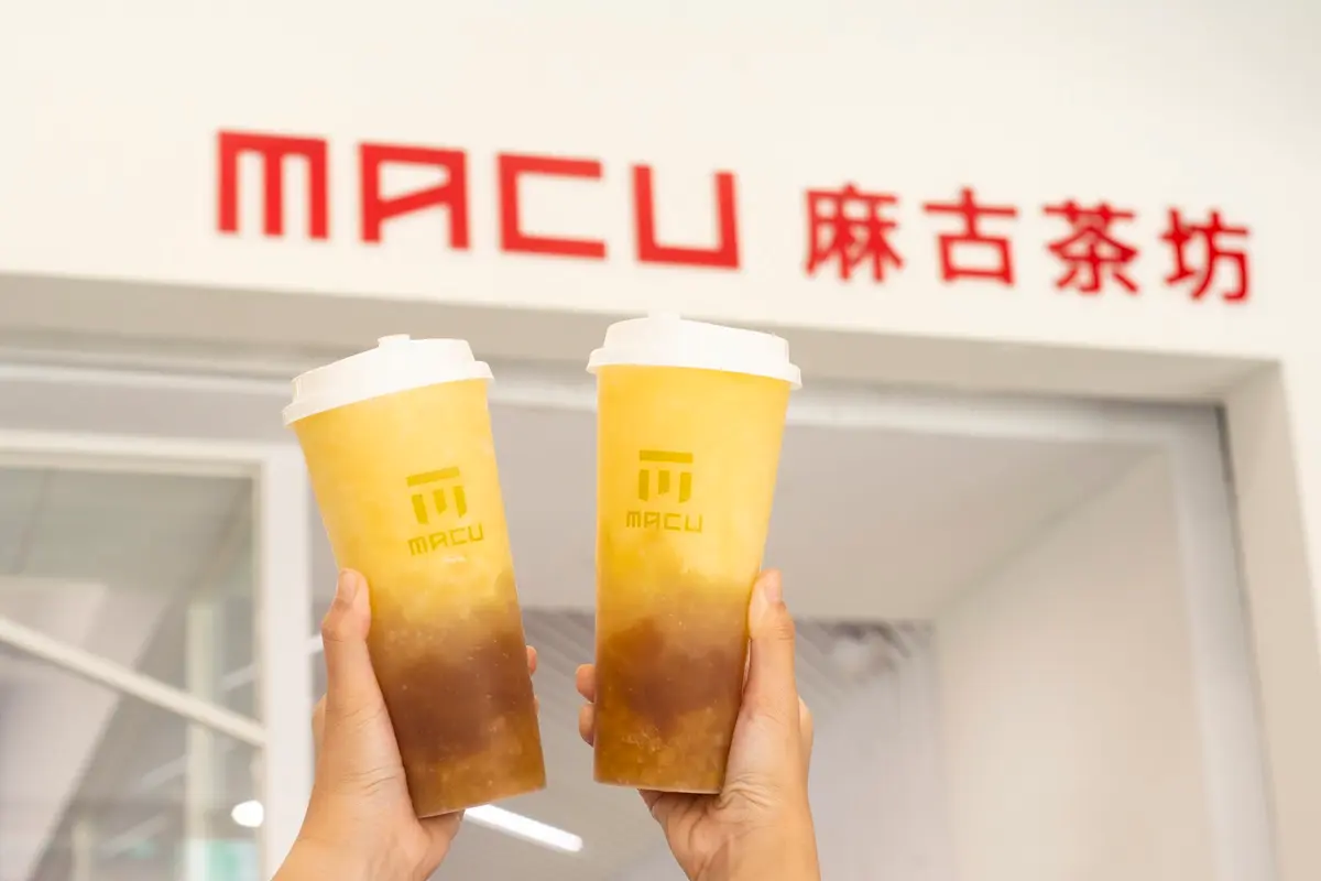 麻古茶坊初夏必喝這杯！「梅好旺萊」4/28全台開喝，寒天＋招牌綠茶凍裝滿滿