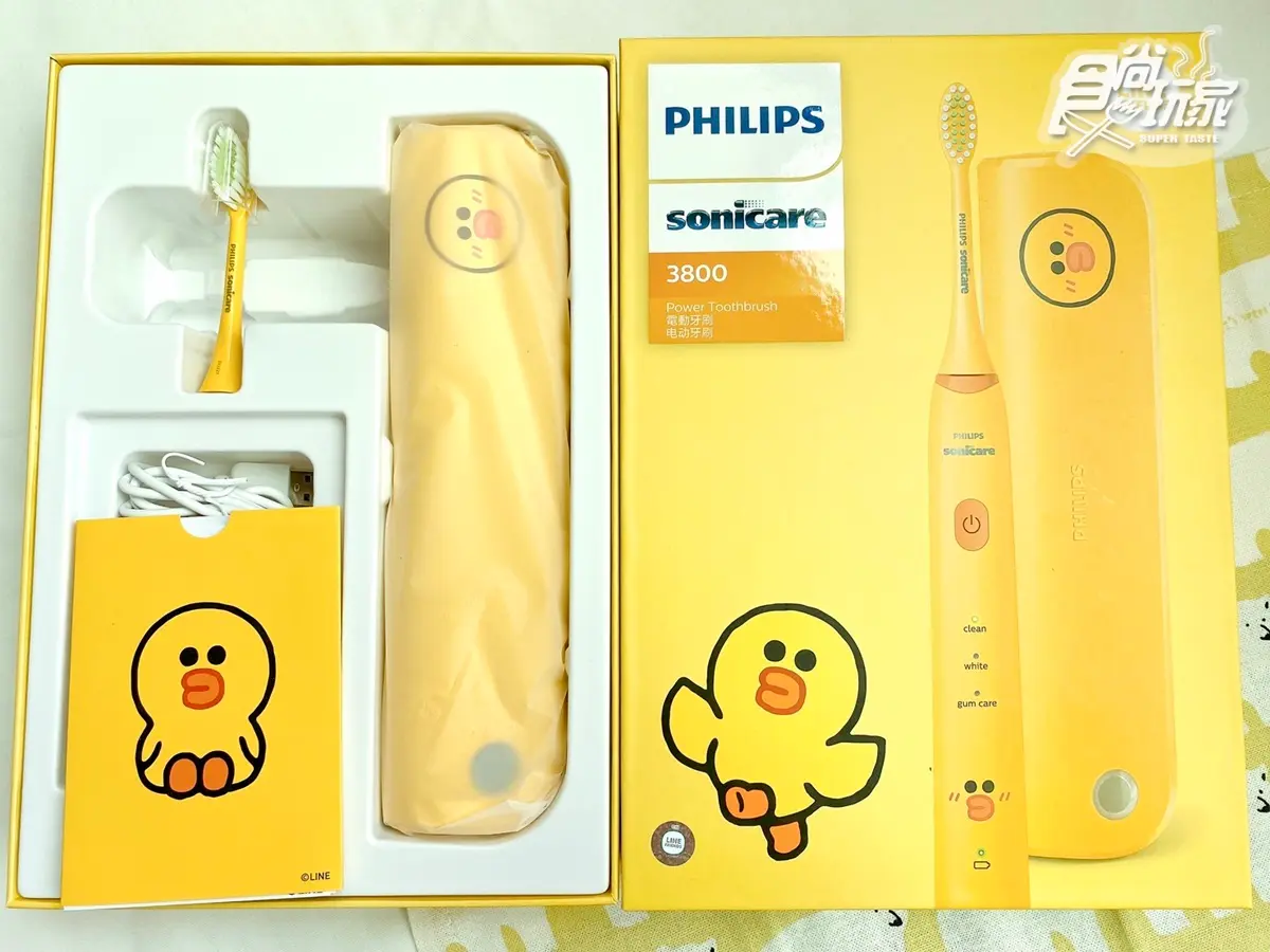 莎莉粉心動！飛利浦推最新「莎莉親子音波電動牙刷」，收納盒、蛋殼刷頭萌翻