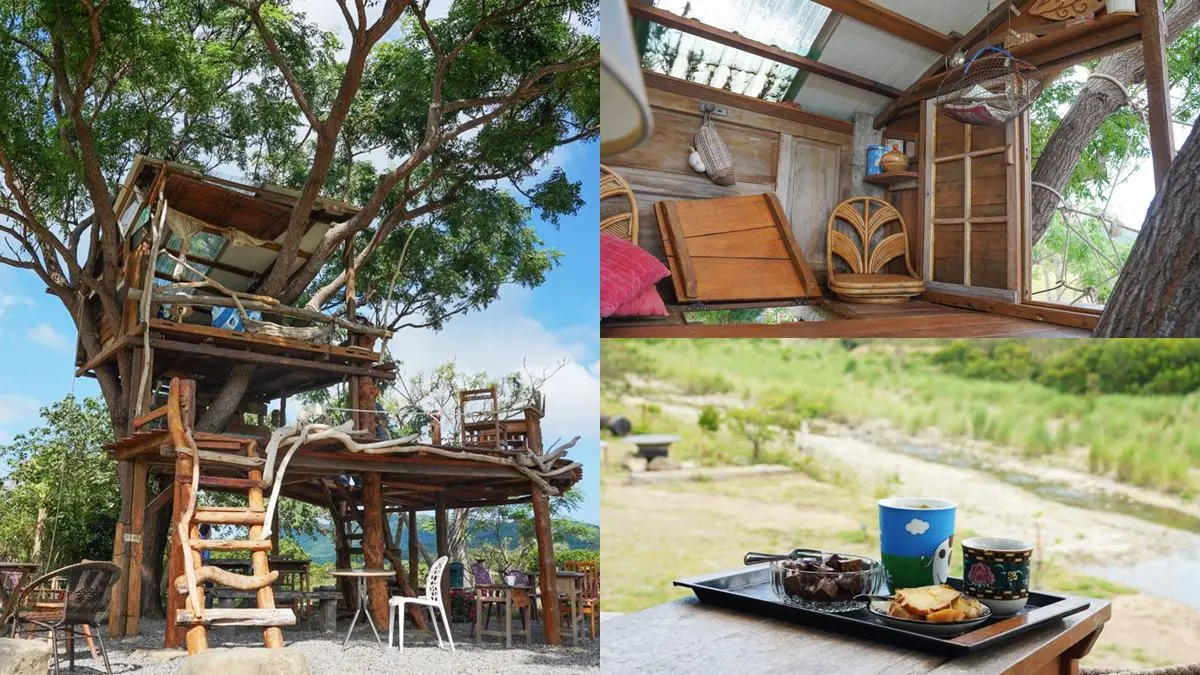 社群暴紅「樹屋祕境」！３層樓高「露天咖啡廳」賞山景好Chill，宛如置身電影場景