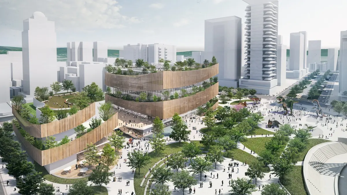 確定了！全台最潮「綠建築圖書館」這時開幕，星巴克、蔦屋書店、影城將進駐
