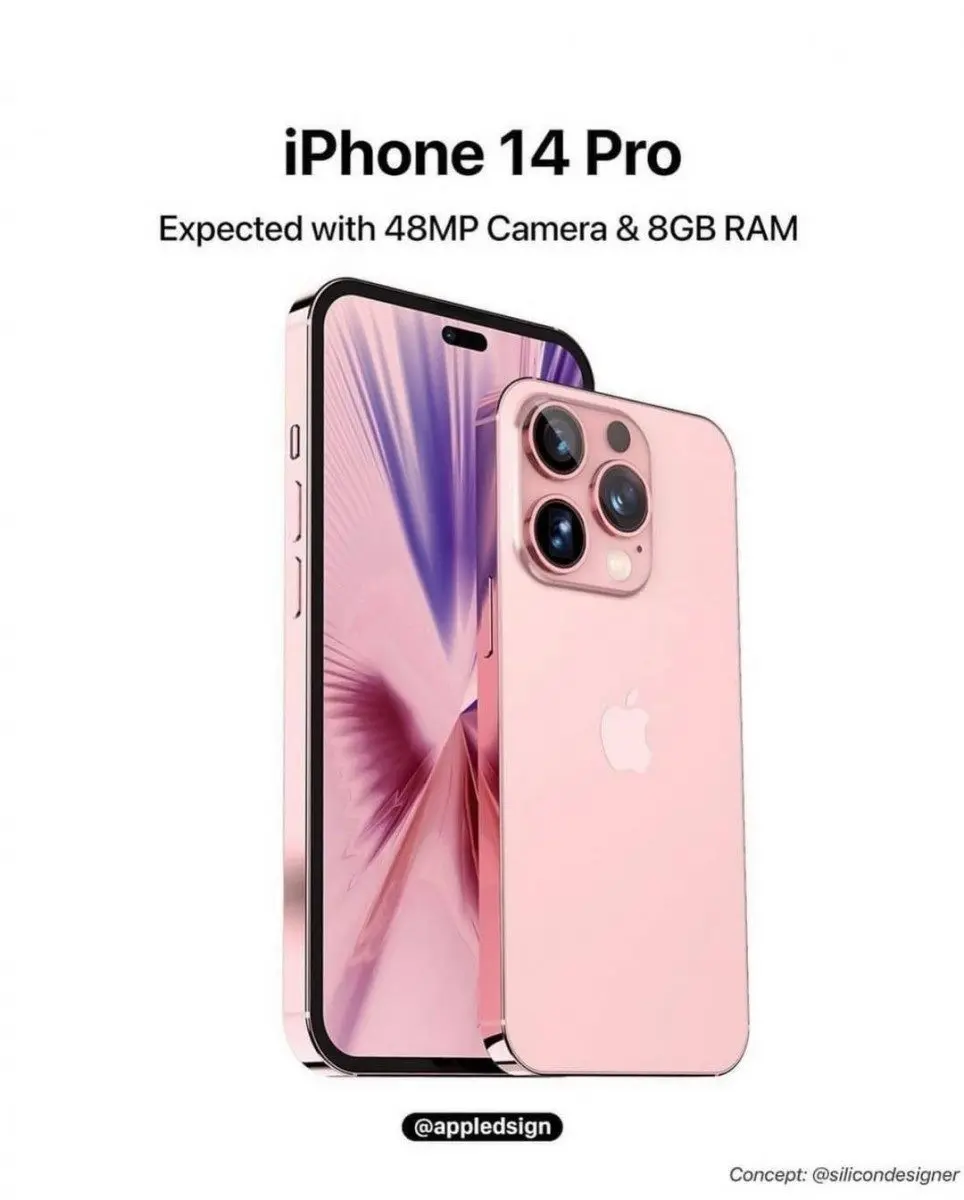 iPhone 14超美「香檳粉紅」！升級超大2TB容量，剪「瀏海」手機23000元能買
