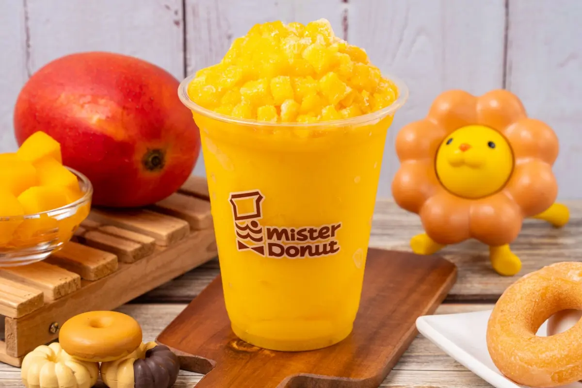 貓奴開吃！Mister Donut「黃阿瑪」甜甜圈、周邊萌翻，立體洗衣袋、大浴巾必收