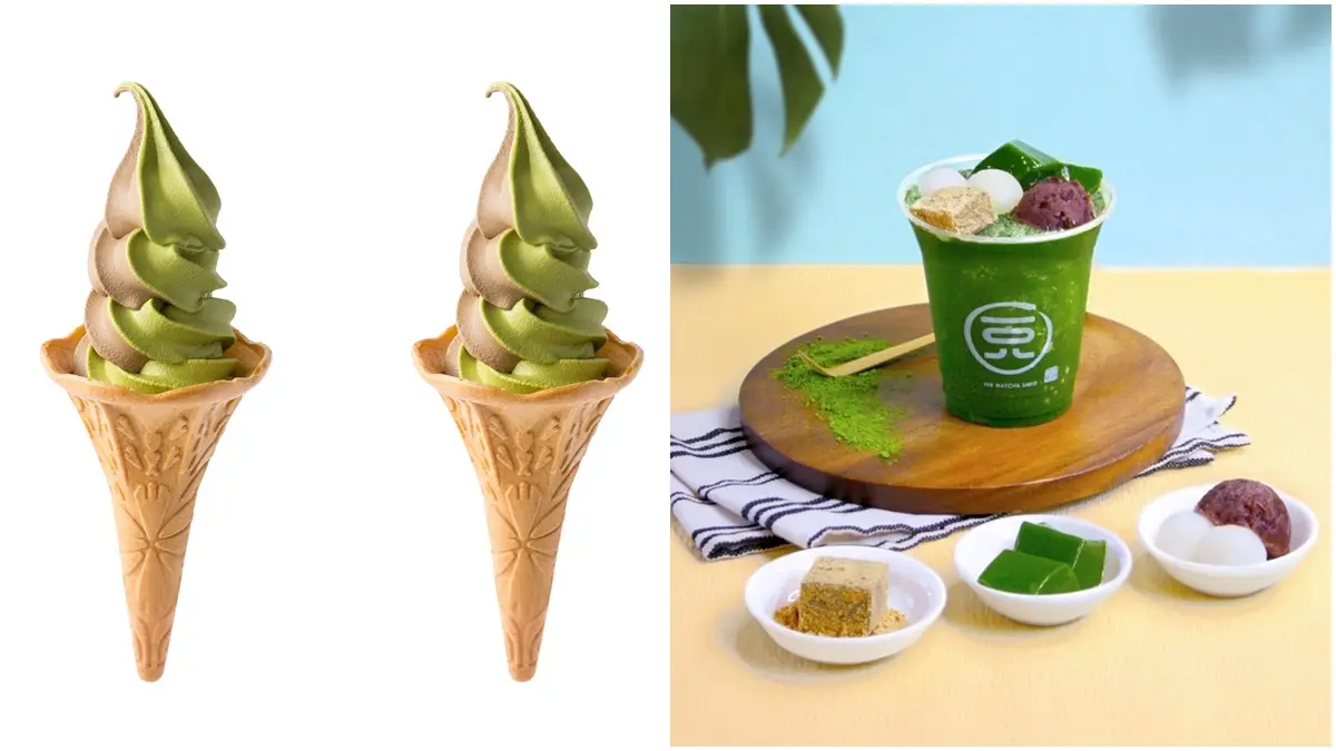 霜淇淋買一送一！連３天爽嗑抹茶ｘ焙茶綜合款，再吃超豪華「冰沙聖代」