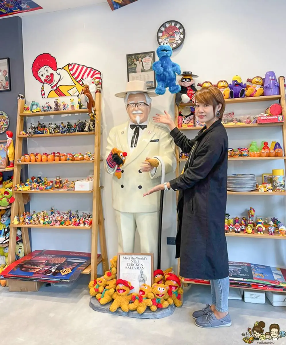 全球限量肯德基爺爺在這！「復古玩具甜點店」洗版IG，打卡小丑版麥當勞叔叔