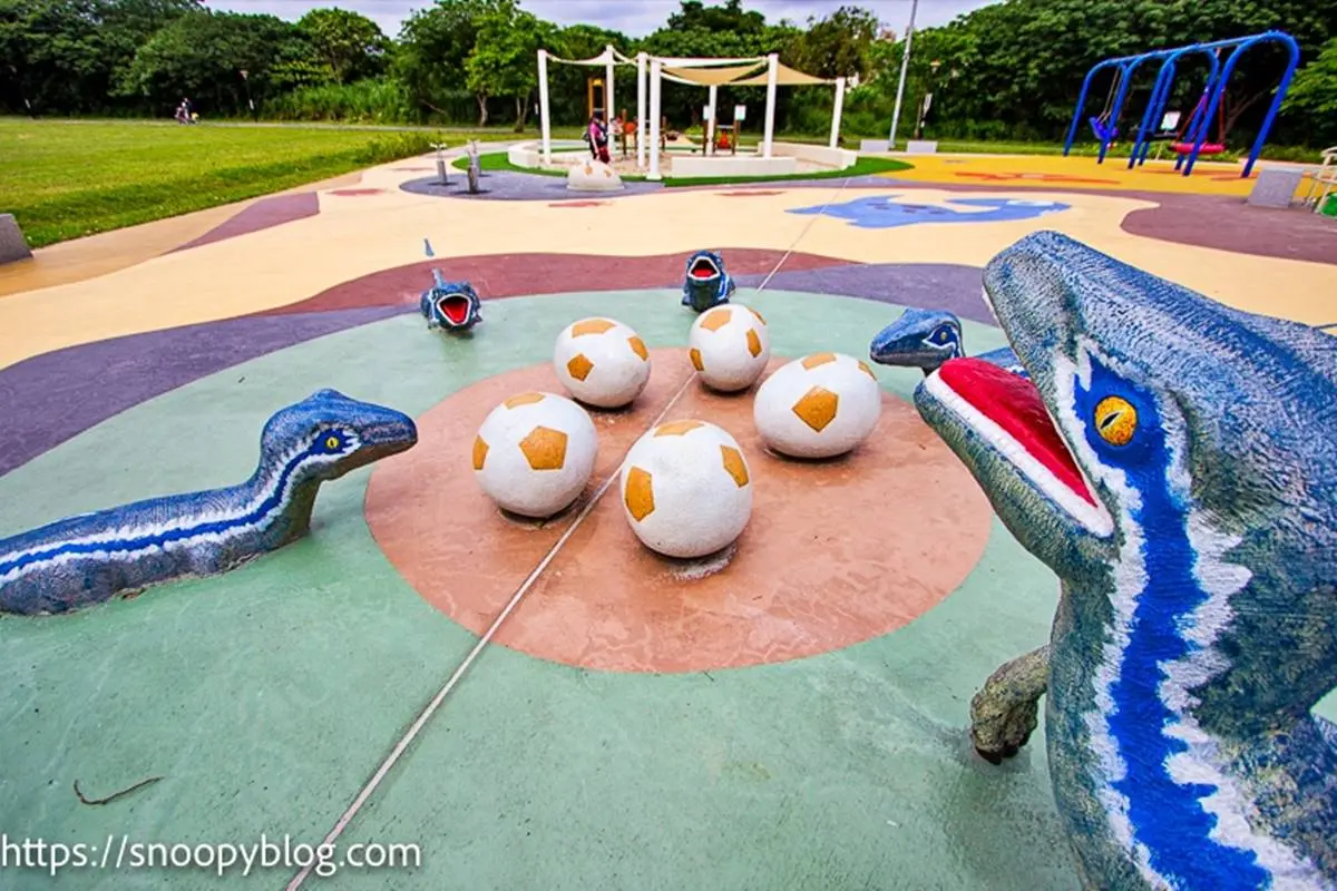 新北親子公園：板橋浮洲遊戲場