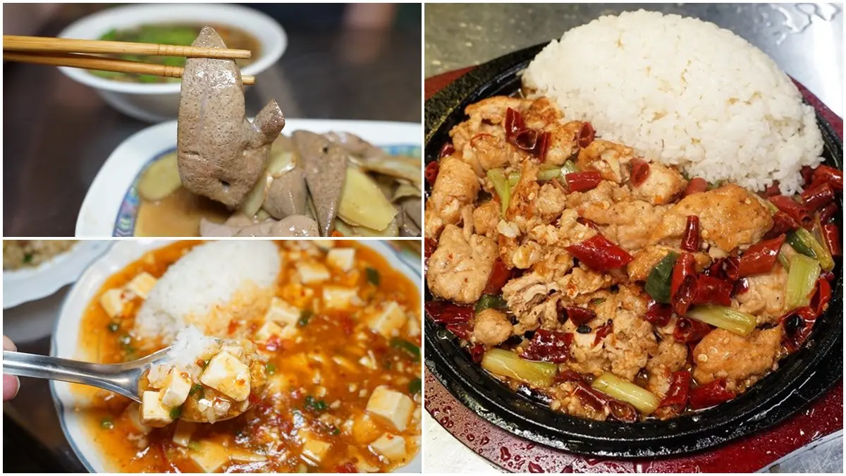 專治吃不飽！肉控必點爆量系宮保雞丁飯，爽脆豬肝、辣香麻婆豆腐一吃停不下