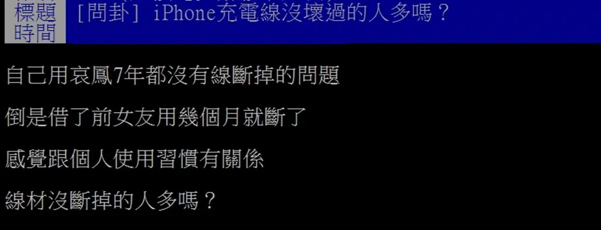 １招防止iPhone充電線「耍廢」！內行曝與使用習慣有關，這樣做每條能用５年