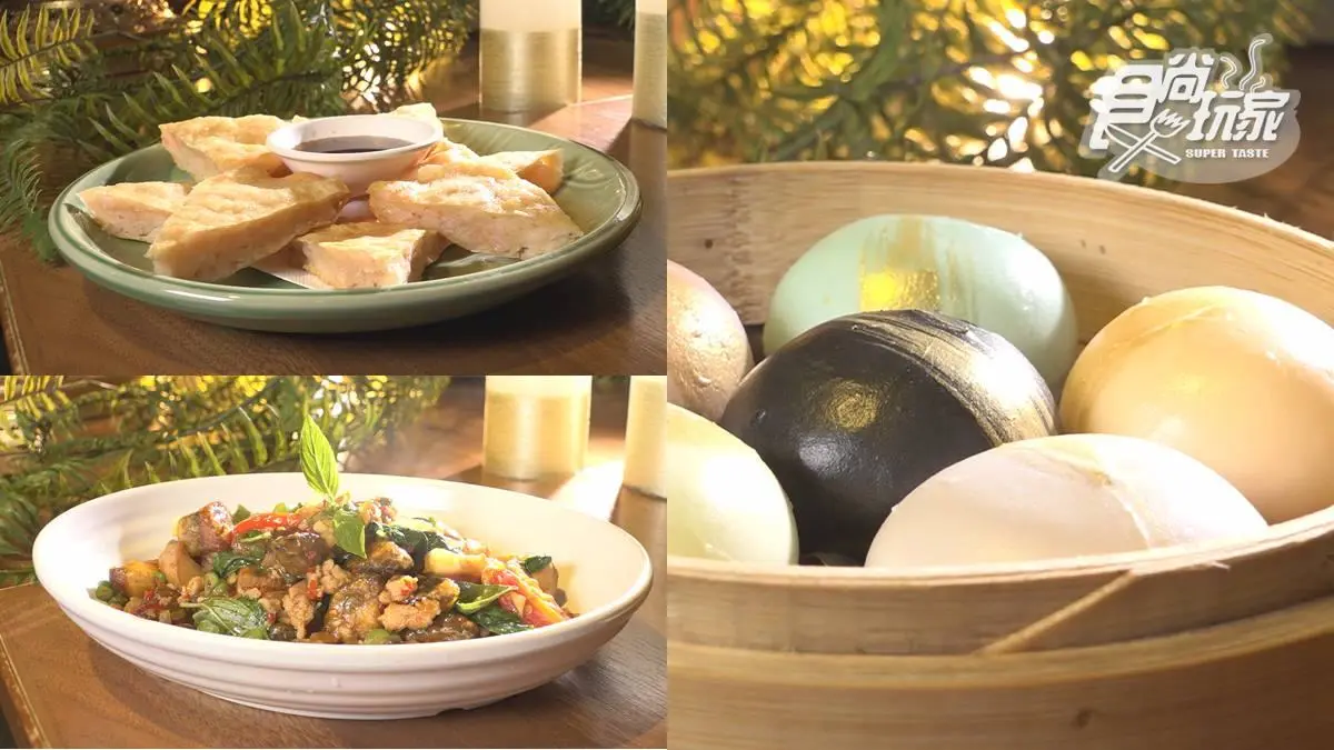 50道泰式料理任點！桃園泰料館必吃「厚切蝦餅」，馬卡龍包子入口就爆漿