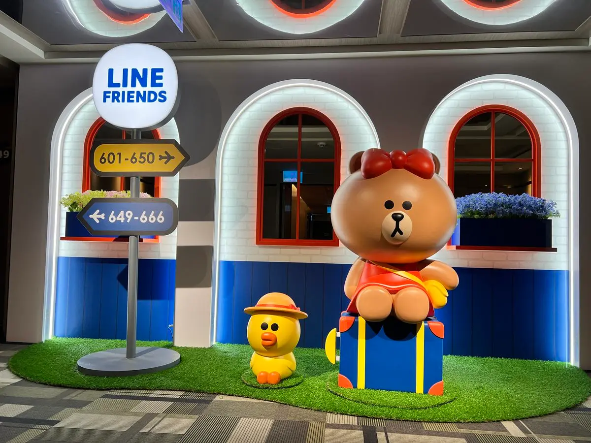 全台獨創LINE FRIENDS主題房！８款熊大、兔兔房型，還有超萌摩天輪車廂可搭