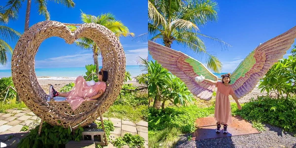 只要100元秒飛海島度假!月亮吊椅、心型藤椅拍到飽,網美座位區賞海零距離 只要100元秒飛海島度假!月亮吊椅、心型藤椅拍到飽,網美座位區賞海零距離