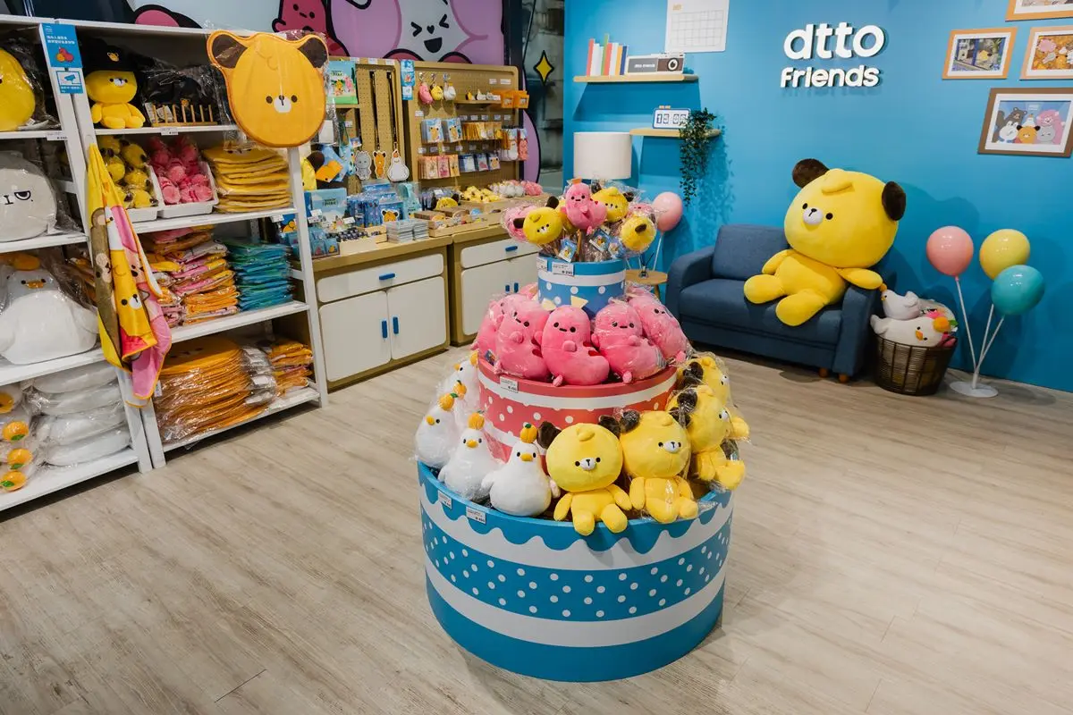 華山超萌「dtto friends限定店」免費逛！全台獨家商品首賣，送橘子小鴨、狗狗扇