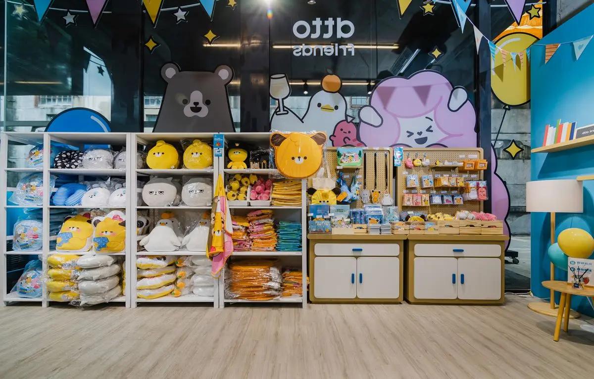 華山超萌「dtto friends限定店」免費逛！全台獨家商品首賣，送橘子小鴨、狗狗扇