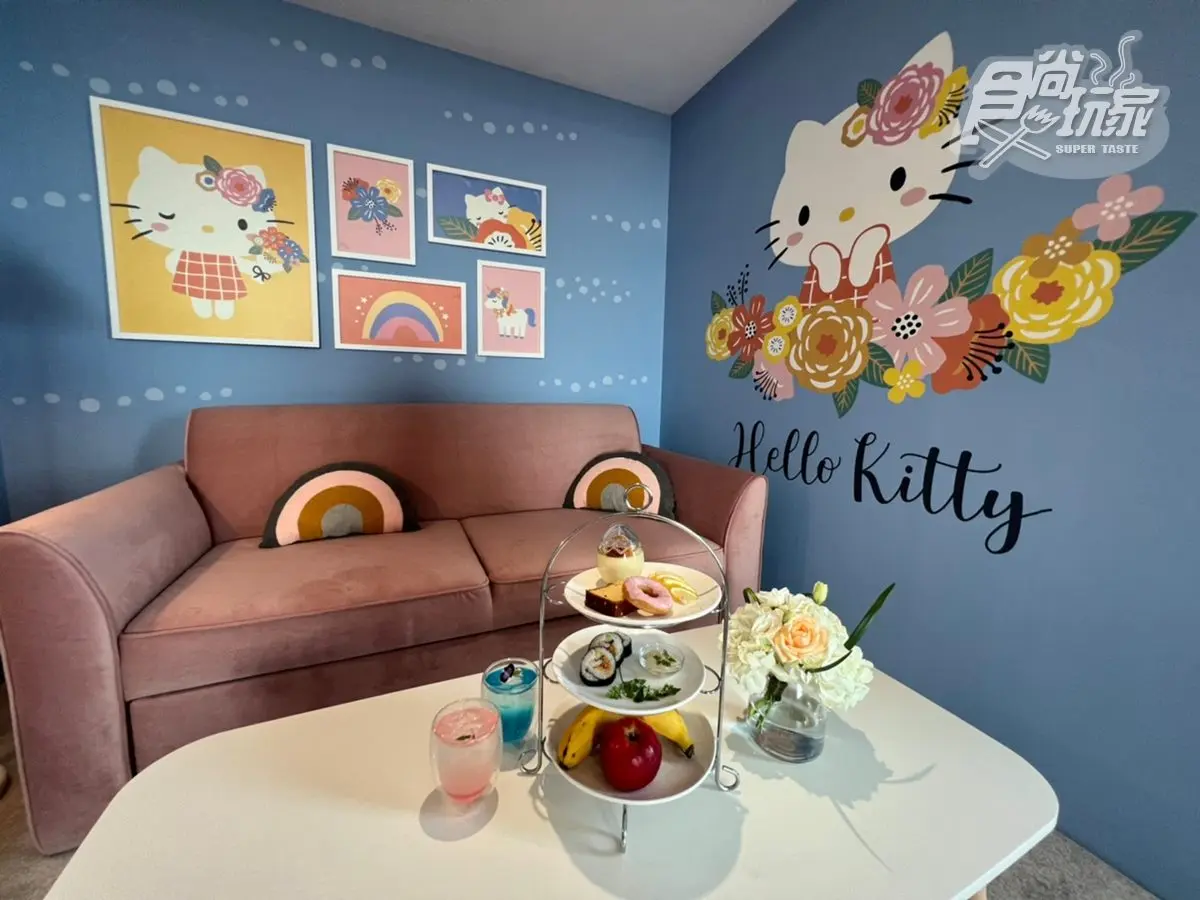 Kitty鐵粉必衝！三麗鷗主題房、專屬列車一次擁有，還有免費周邊夯品帶回家