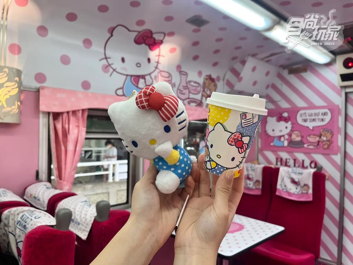 Kitty鐵粉必衝！三麗鷗主題房、專屬列車一次擁有，還有免費周邊夯品帶回家