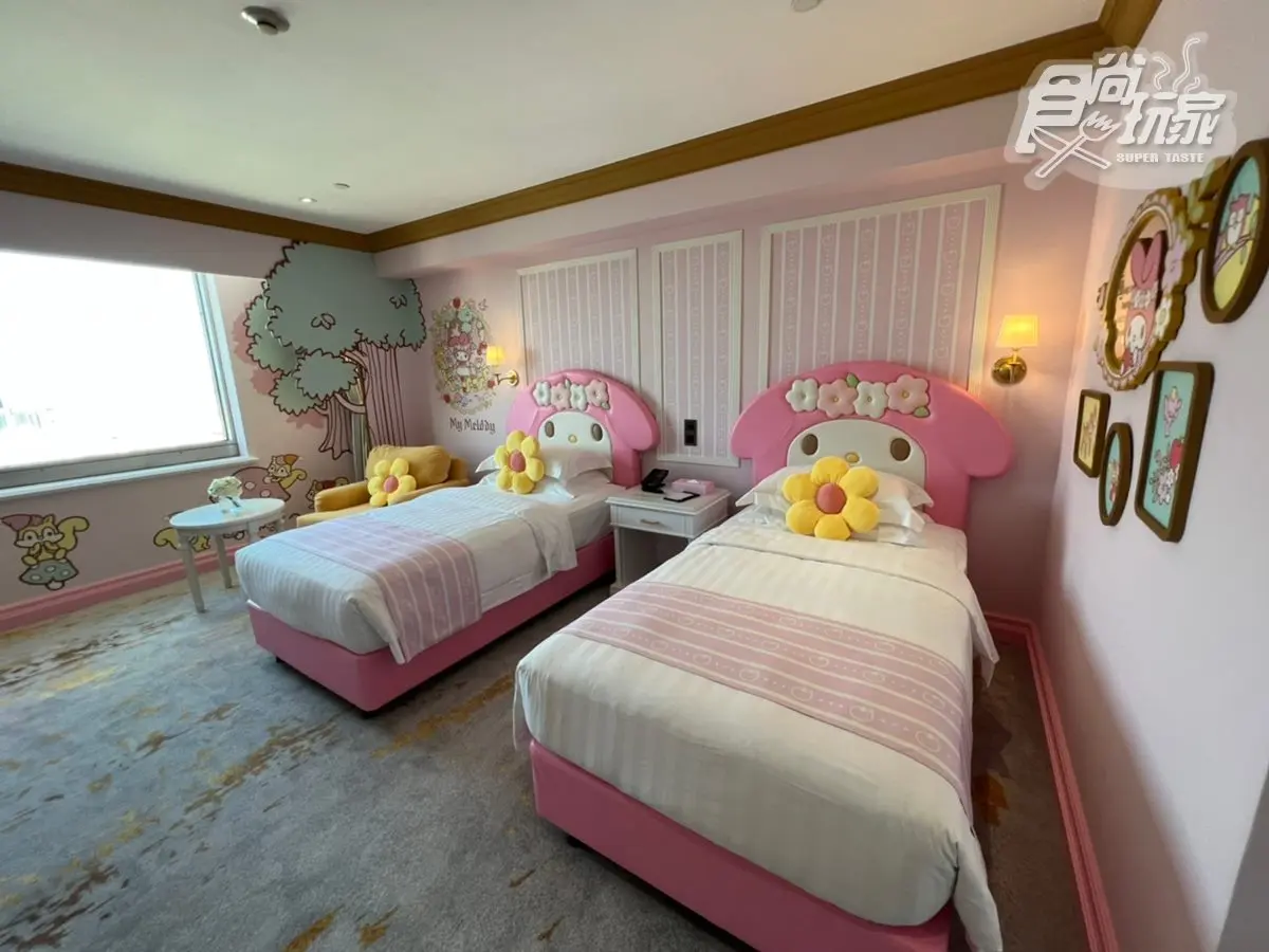 Kitty鐵粉必衝！三麗鷗主題房、專屬列車一次擁有，還有免費周邊夯品帶回家