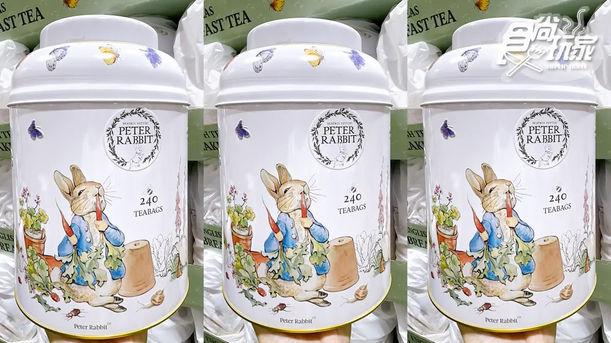 好市多「骨灰罈紅茶」彼得兔回歸！純白色系質感爆棚，網稱：農曆７月超應景