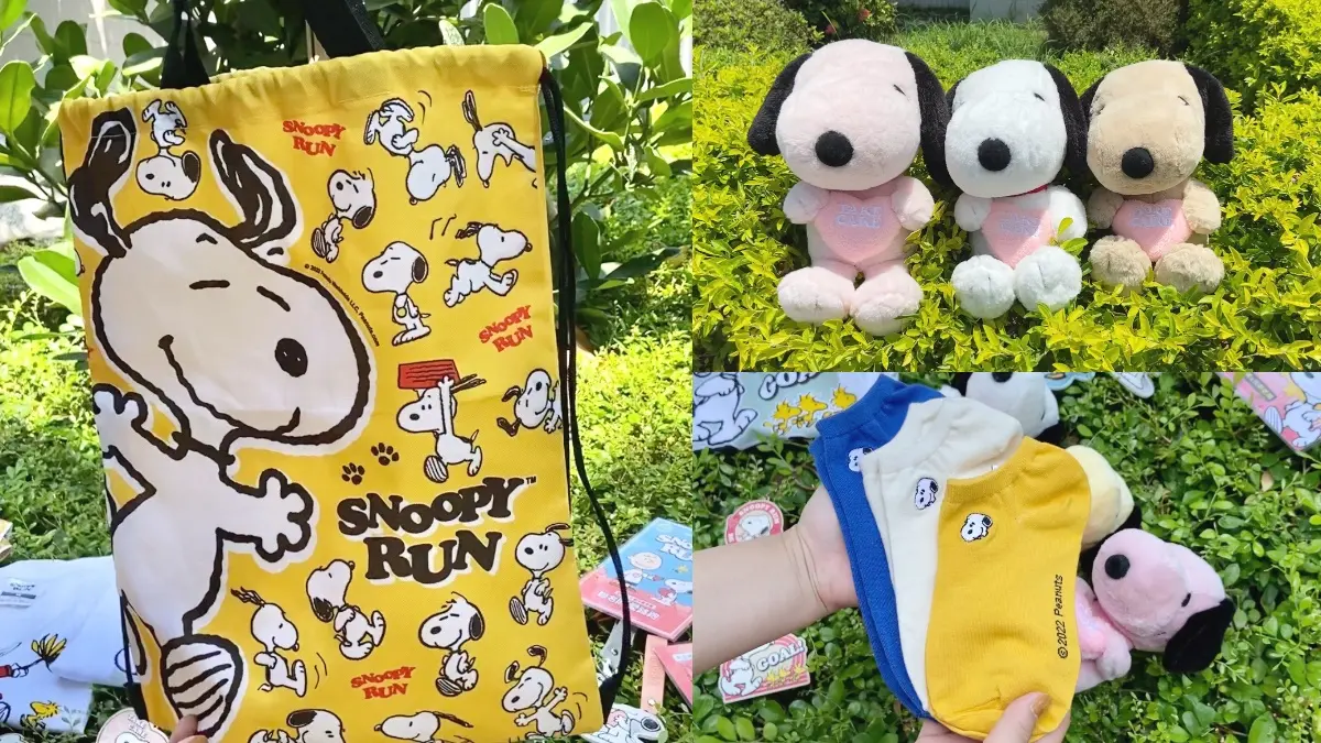 ３公尺高巨型SNOOPY首登場！「史努比路跑」台北場：３款路跑包＋超美獎牌