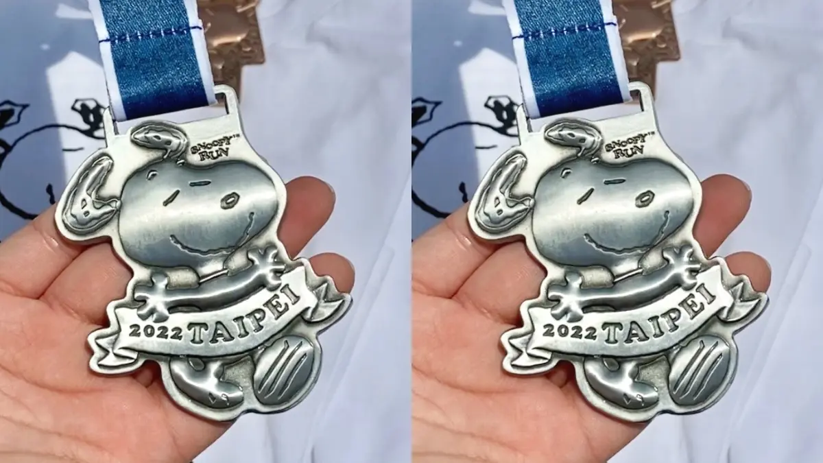３公尺高巨型SNOOPY首登場！「史努比路跑」台北場：３款路跑包＋超美獎牌
