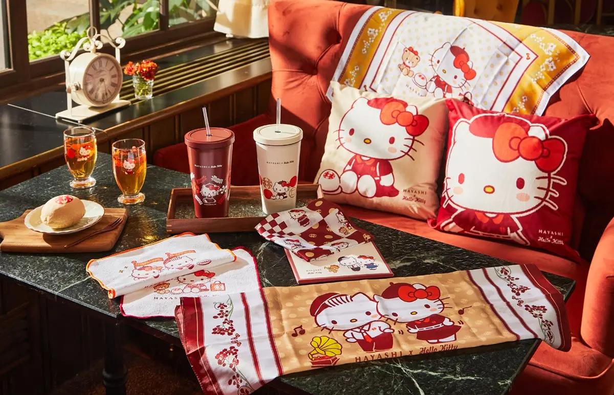 全台首間「Hello Kitty喫茶店」！秒飛日本場景超好拍，還有超萌周邊可買