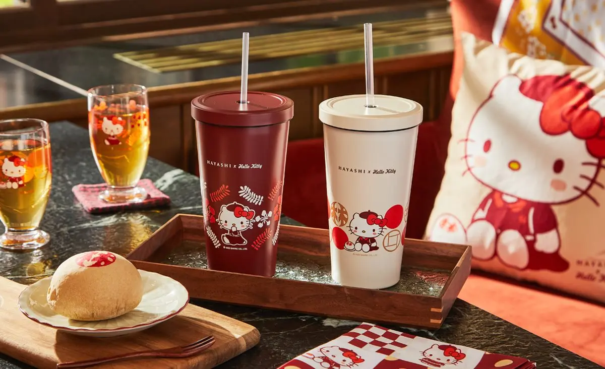 全台首間「Hello Kitty喫茶店」！秒飛日本場景超好拍，還有超萌周邊可買