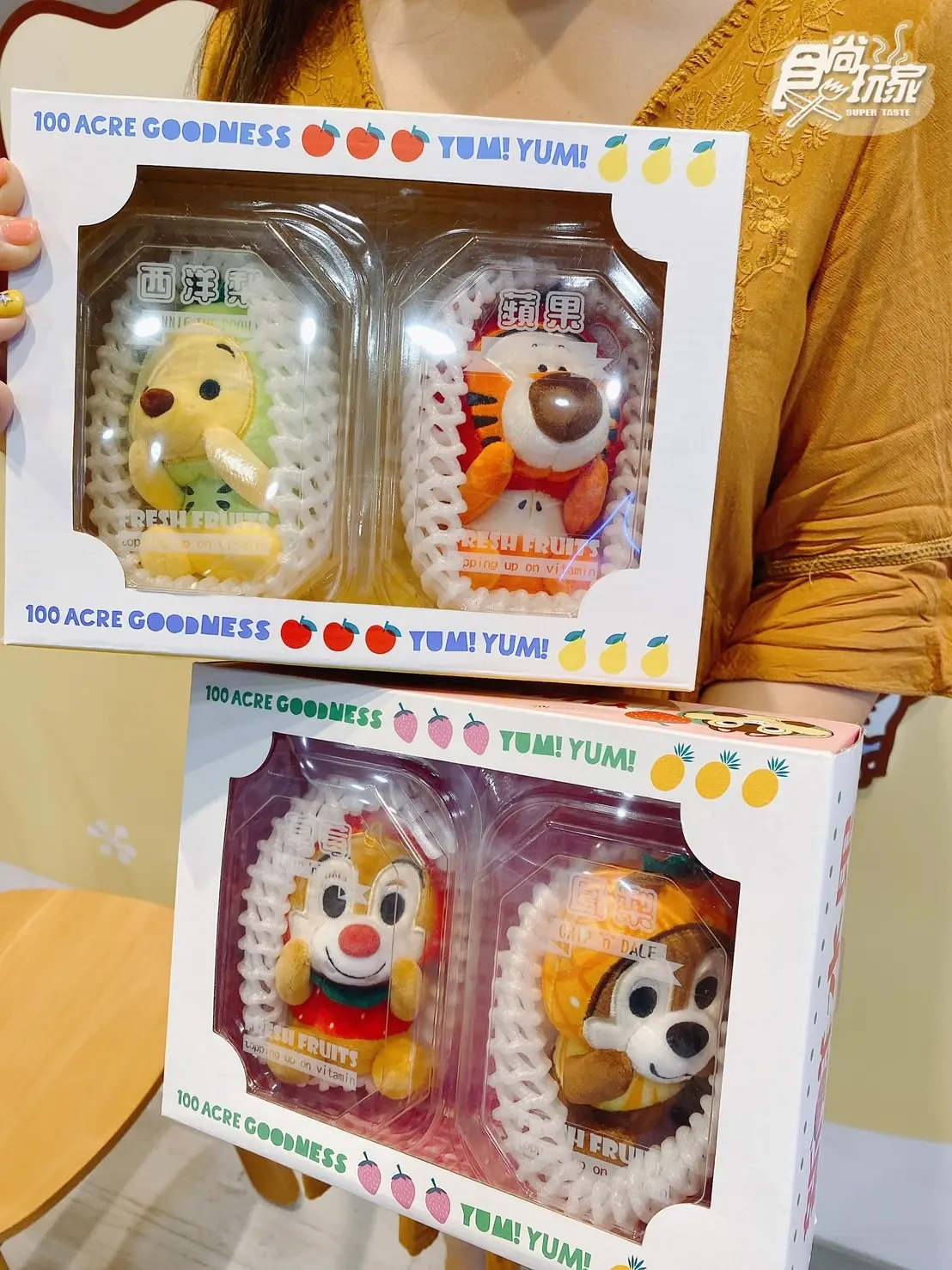奇奇蒂蒂水果禮盒Q翻！7-11最強「卡通明星大聯萌」60款新品，先搶咖波大頭桶