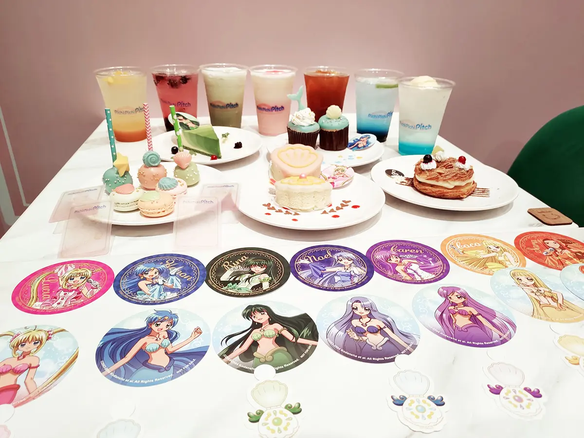 七彩的微風大合唱了！「真珠美人魚限定展」免費打卡，少女心場景、餐點周邊