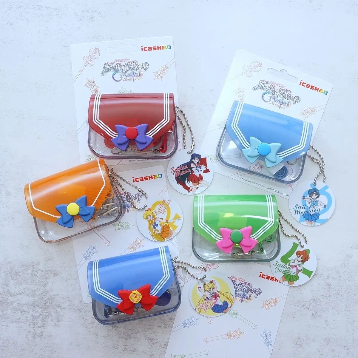 「美戰果凍包icash2.0」５款想全包！買嗶嗶卡送領結包＋揹帶，開賣日、通路快看
