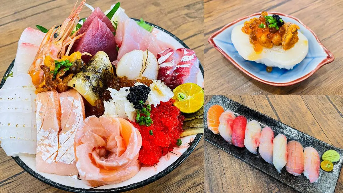 海鮮控暴動！「澎派生魚丼」爽嗑天使紅蝦、厚切鮭魚，干貝漢堡一吃上癮