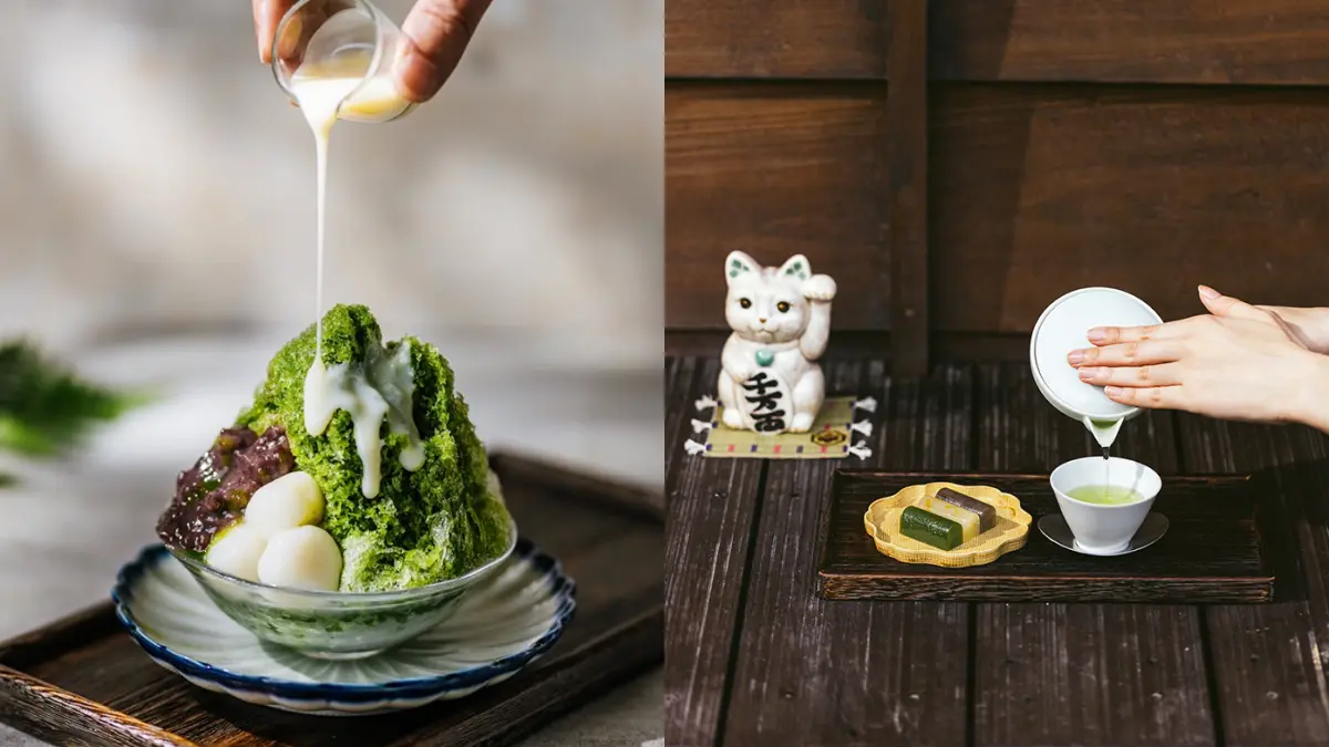 【新開店】百年日式老宅「京町 山本屋」在台北，先嗑宇治金時刨冰、超萌招財貓