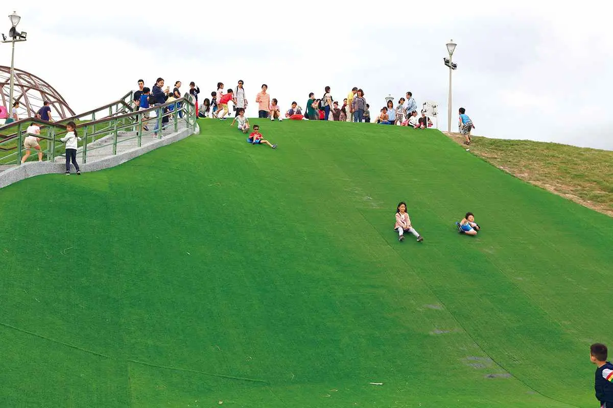 新北親子行程！觀音山１日遊５景點：天空步道、爆米花樂園、長20公尺滑梯