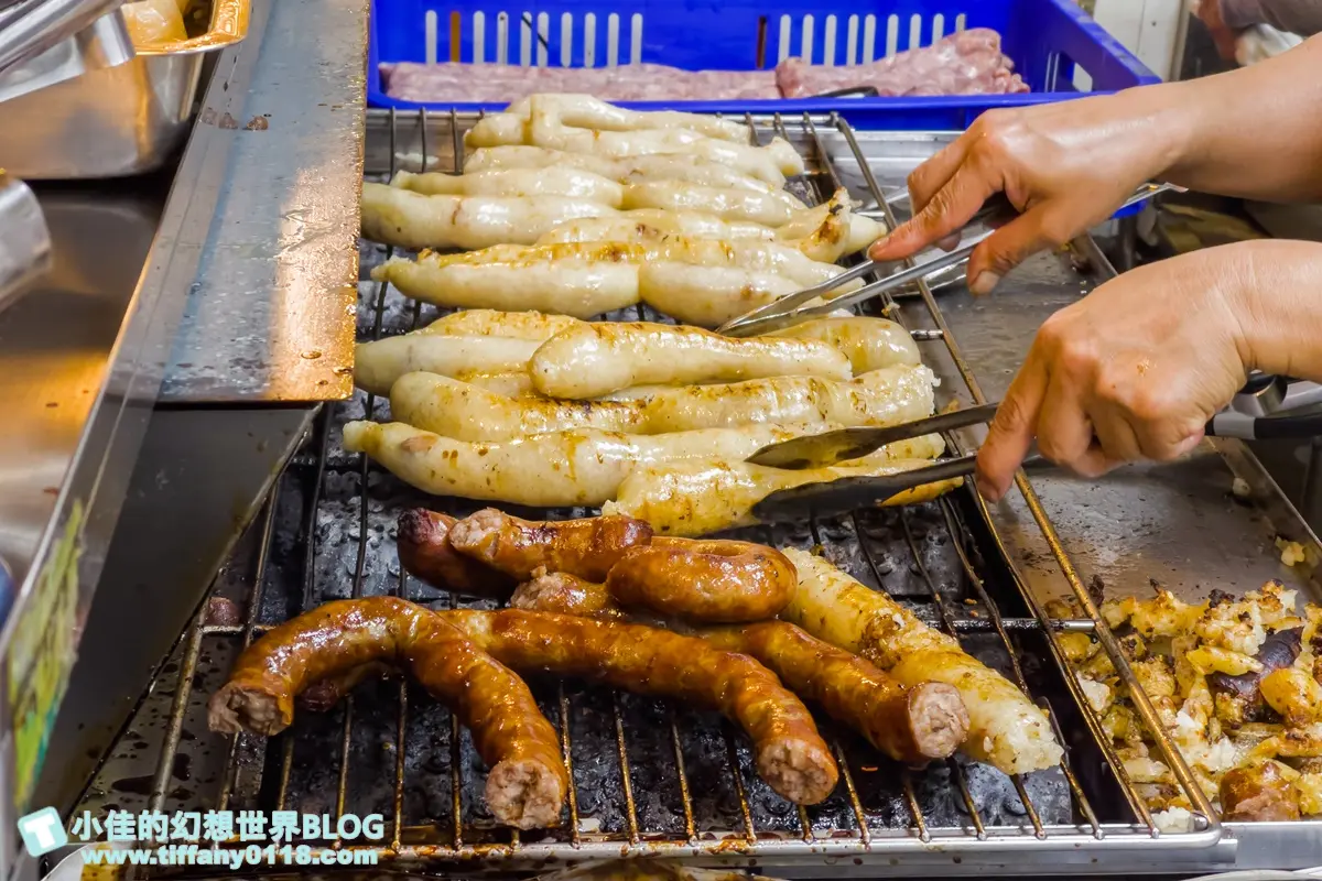 在地人激推！清大夜市「手工米腸」包滿滿花生粒，免費配４樣小菜超解膩