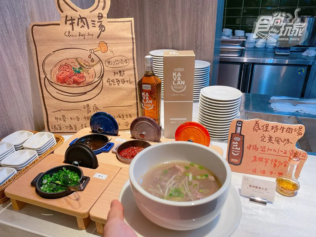 全台南唯一高空泳池！網美飯店府城名產免費拿，吃到飽爽嗑「威士忌牛肉湯」