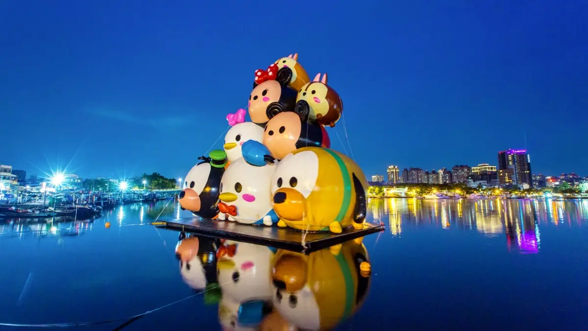 搶先曝光！15米巨萌「TSUM TSUM」漂浮安平碼頭，迪士尼粉快衝台南拍爆