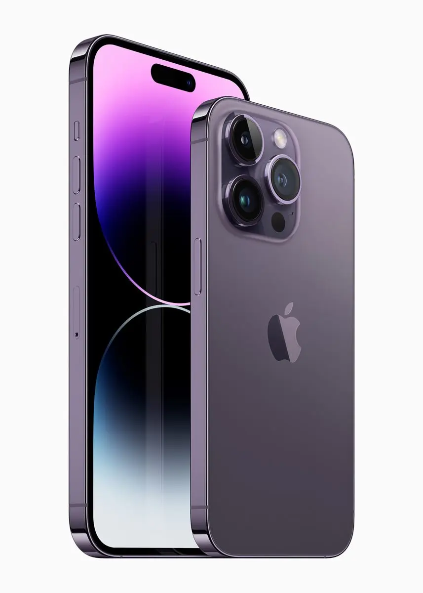 剪瀏海iPhone 14出現了！4800萬像素超狂相機，搭配深紫、金銀４新色