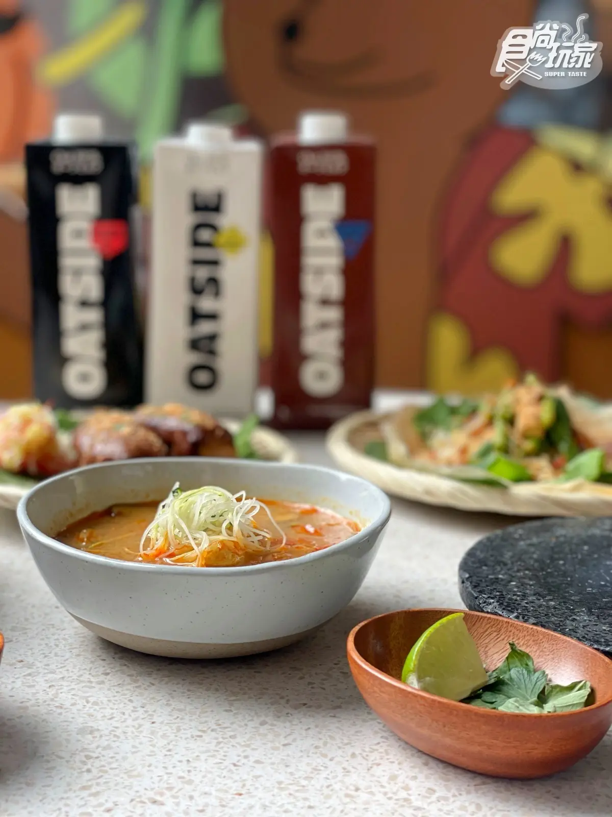 IG打卡點＋１！最美蔬食餐廳「小小樹食」必吃TOP５：韓式辣炸雞、冬蔭功
