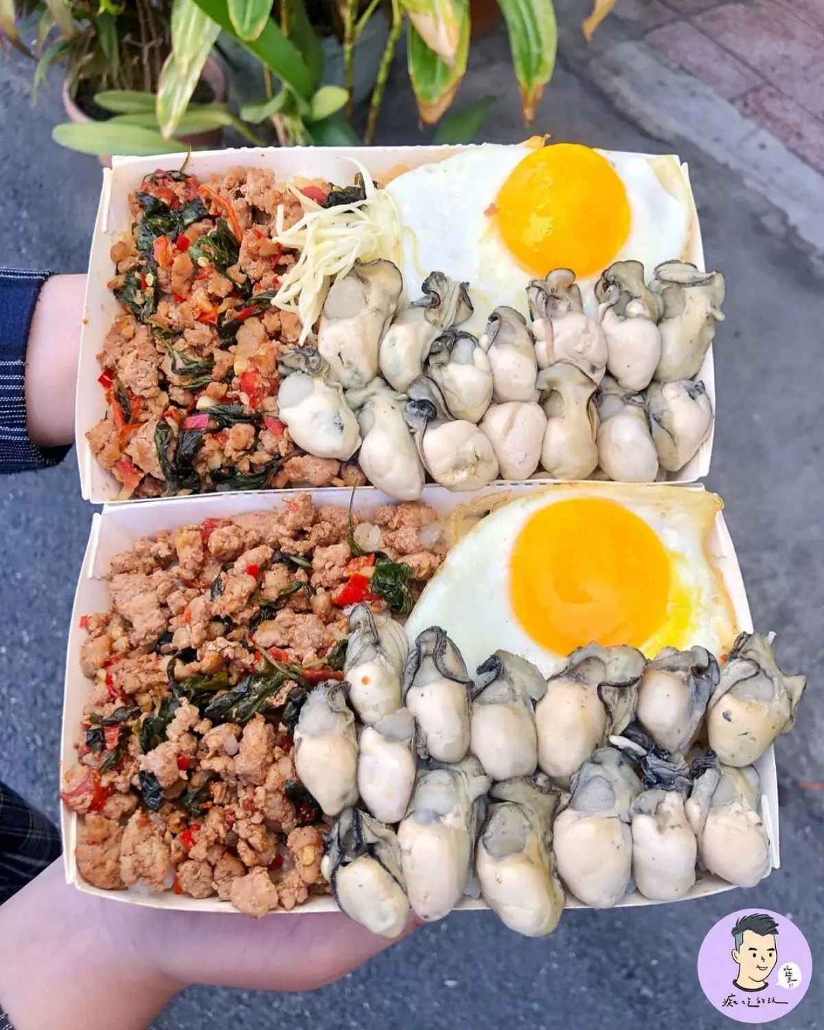 痛風到爆！台南超狂隱藏版「蚵仔打拋豬飯」，再嗑20顆蚵仔鍋燒意麵