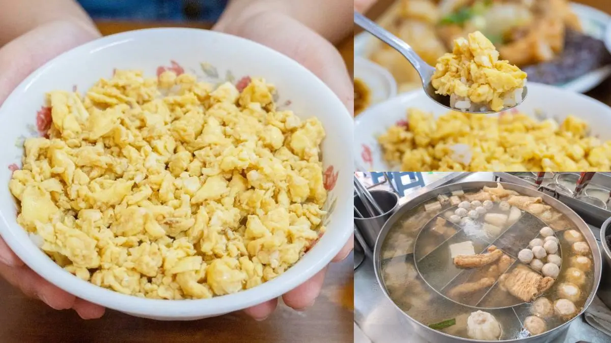 雲林人推爆！40元「古早味蛋飯」滿滿炒蛋內行必攪拌，附關東煮湯免費喝到飽