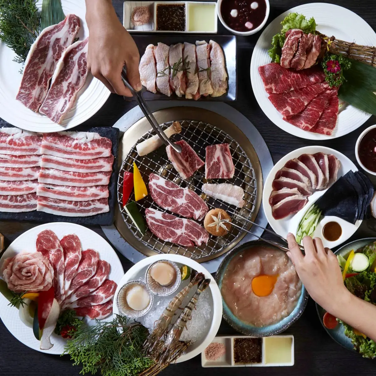 名字有「雙十國慶」吃肉５折！燒肉同話雙人套餐只要1010元，加碼嗑招牌海鮮粥