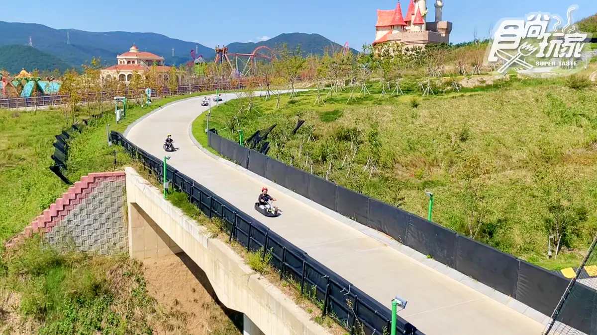 親子新景點必玩爆！超刺激「釜山斜坡滑車」奔馳1.5km賽道，沿途欣賞絕美海景