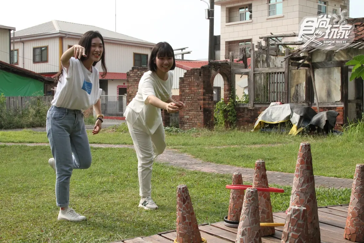全村都是我的遊戲島！台南超酷親子祕境，投石機、地雷陀螺大人也瘋狂