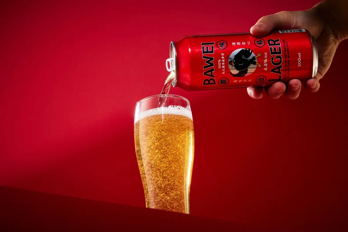 最台自有啤酒底加！霸味薑母鴨推「霸味拉格啤酒」，冬季限定快搶喝