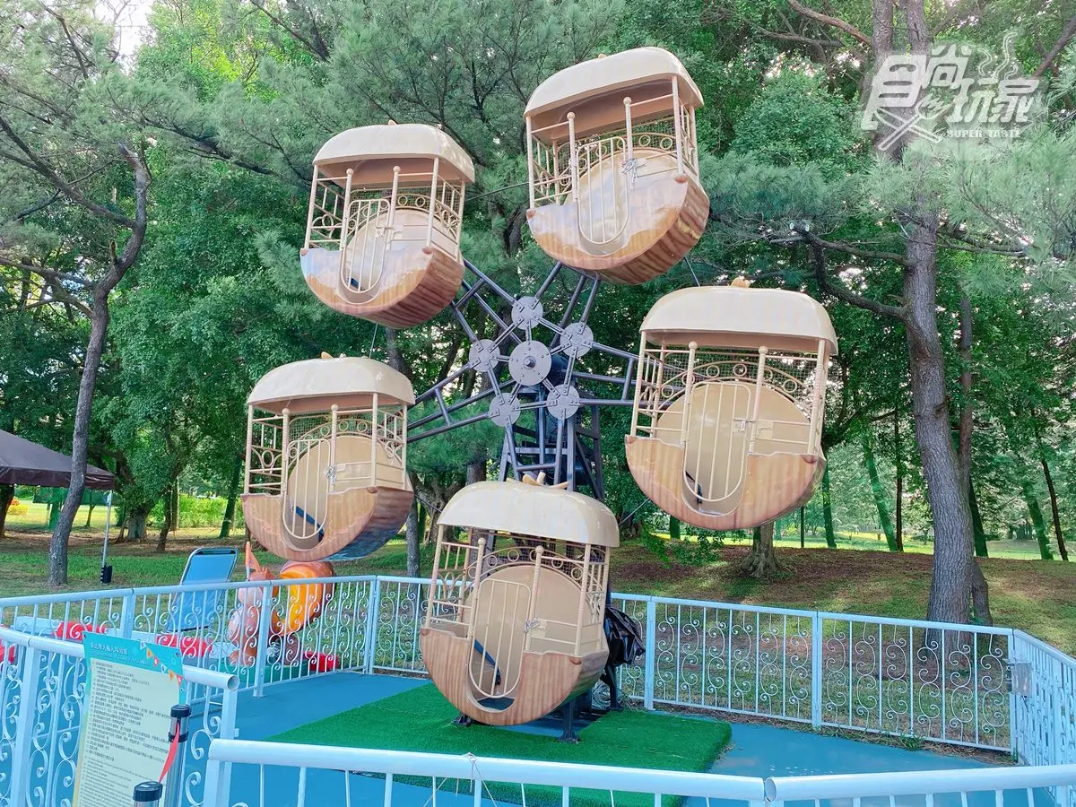 露營車有網美大浴缸！松鼠主題露營「朋趣」爽嗑火烤兩吃，還有旋轉木馬可玩