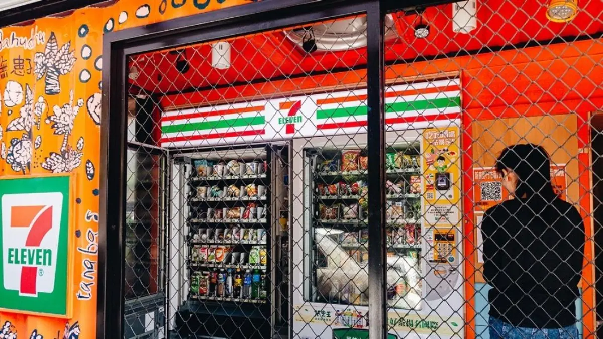 全台「最迷你7-11」在這！無人商店只賣自助黑咖啡，繽紛彩繪超吸睛