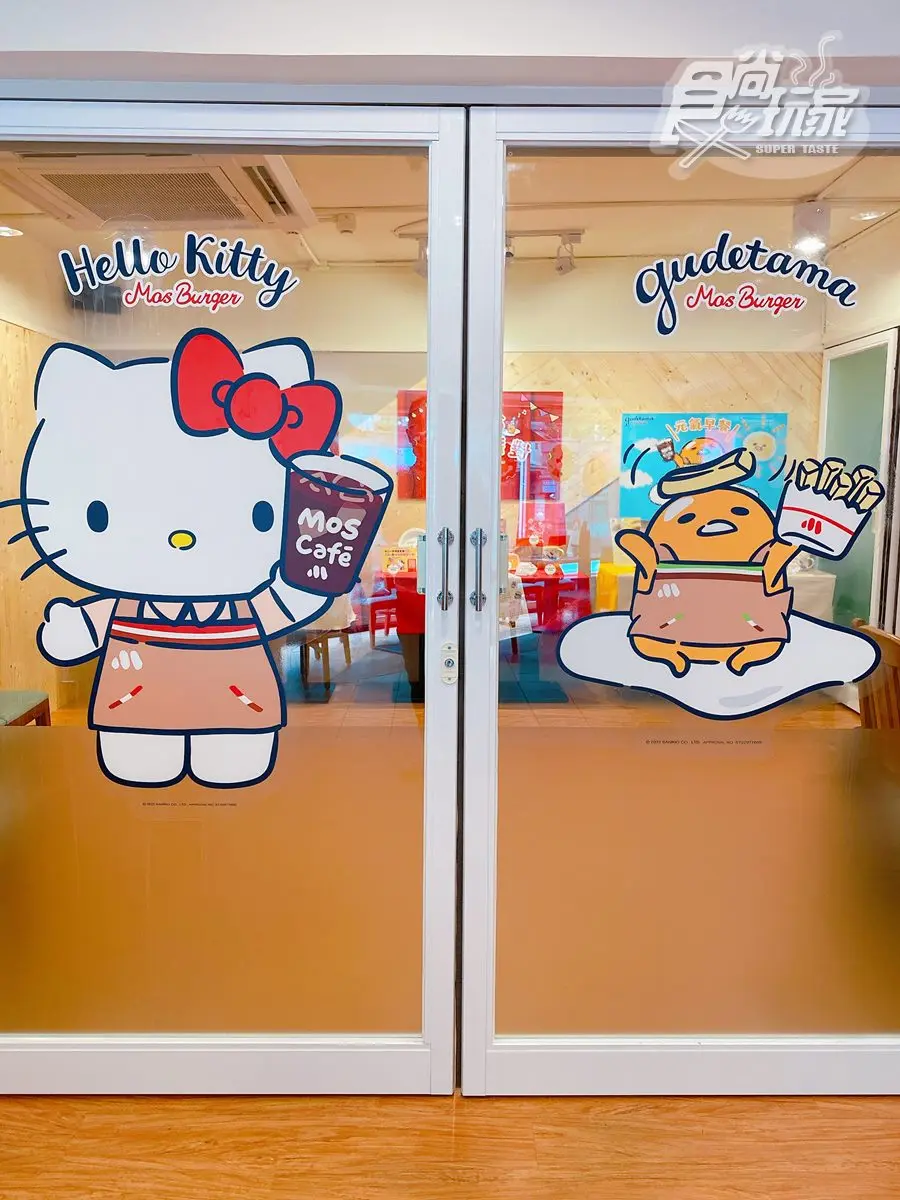 蛋黃哥變饅頭夾蛋！摩斯最新三麗鷗系列，必拍壽喜燒漢堡、Hello Kitty周邊