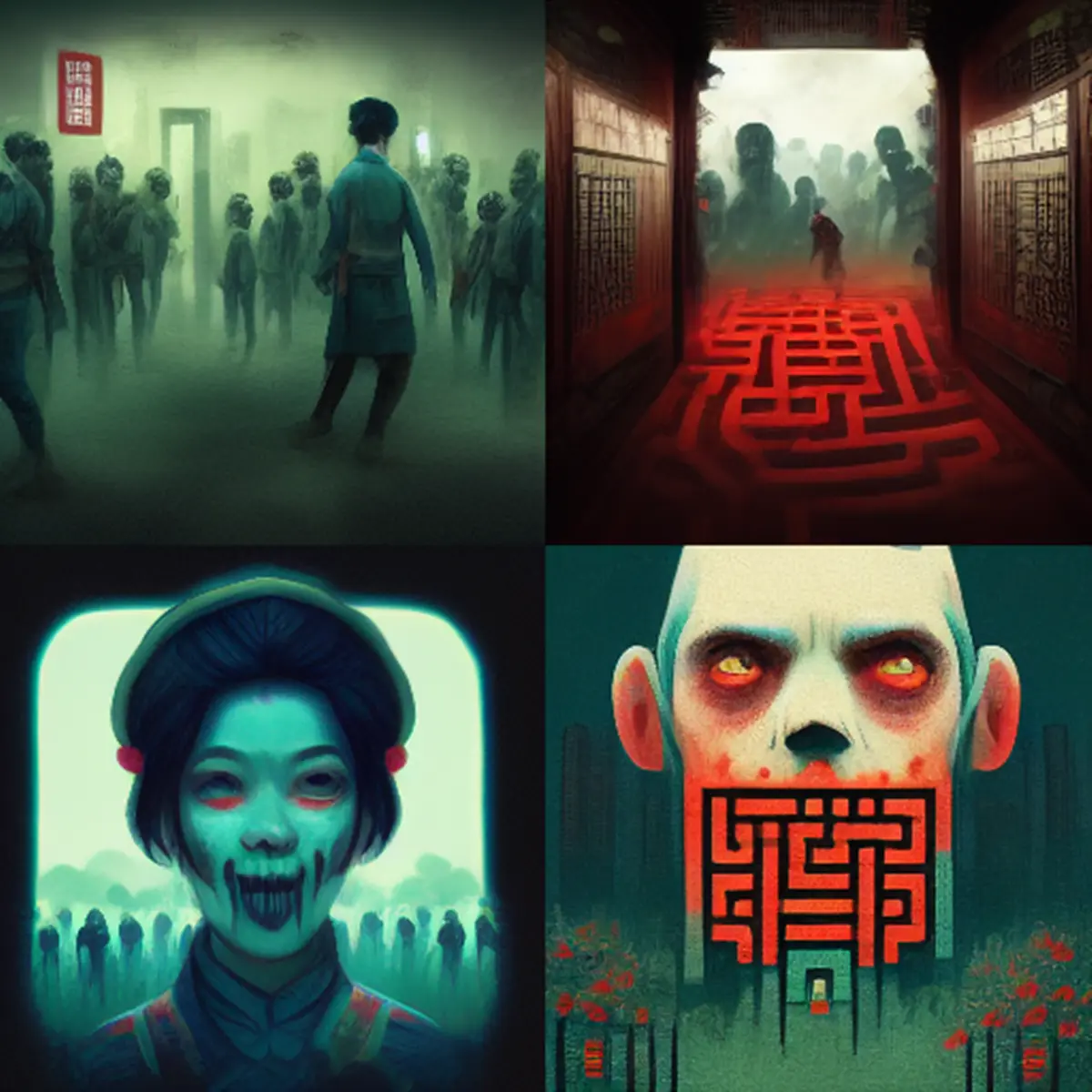 台北殭屍迷嗨了！冬天最嚇人展覽「殭」早鳥票開搶，跟14隻殭屍互動、畫符令