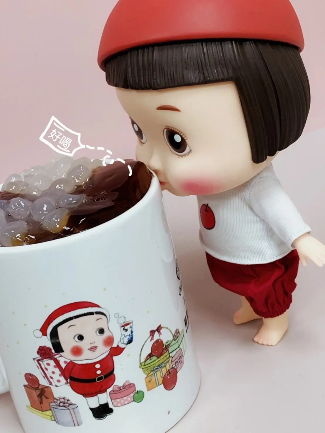 「茶聚ｘ蘋果妹」超Q周邊免費拿！茶控冬日最愛「蘋果寒天凍」，加碼送杯墊