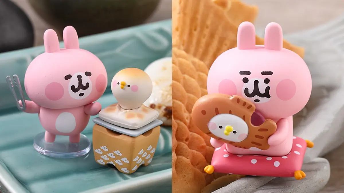 萌爆「卡娜赫拉的小動物」和菓子公仔！P助變烤麻糬、鯛魚燒，再搶限量特典
